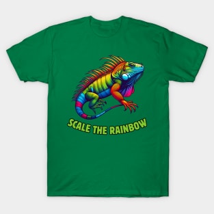 Pride month iguana T-Shirt